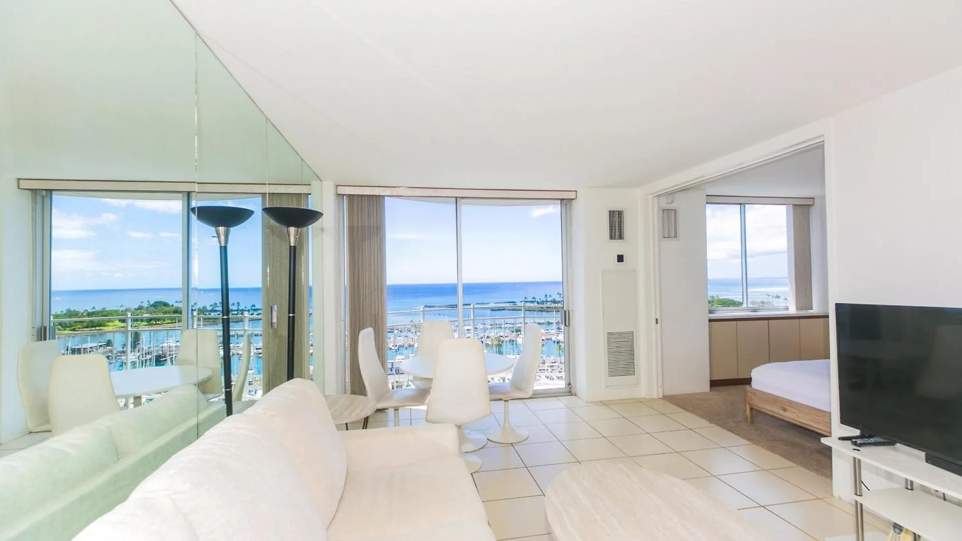 Appartement Ilikai Marina 1688 Yacht Harbor View 1Br à Honolulu 0*,
