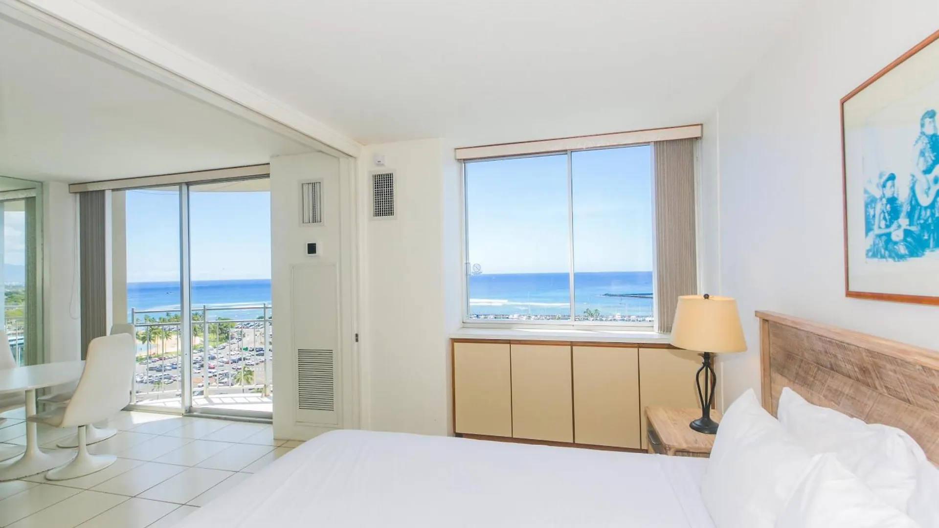 Appartement Ilikai Marina 1688 Yacht Harbor View 1Br à Honolulu